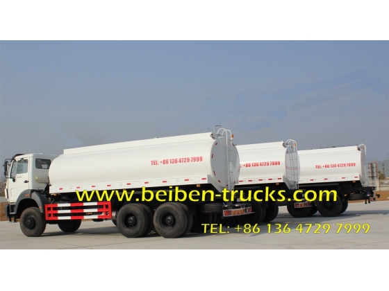 top china brand beiben 2638 off road water truck supplier