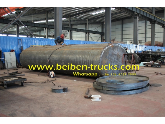 Beiben 6x6 water tank truck 10-20m3 tanker truck price