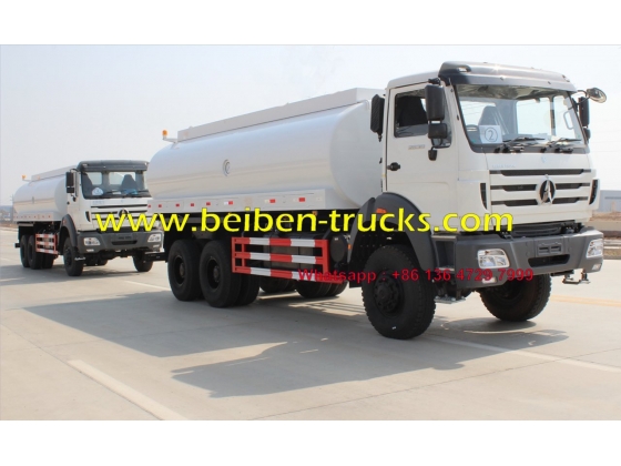 Beiben truck 6x4 NG80 water spray truck truck mounted water tank  supplier