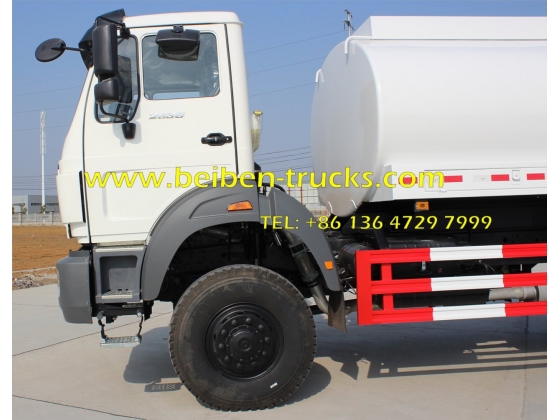 Beiben truck 6x4 NG80 water spray truck truck mounted water tank  supplier