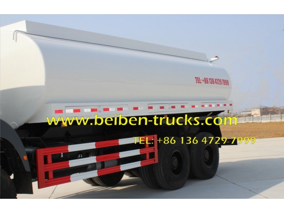 Beiben truck 6x4 NG80 water spray truck truck mounted water tank  supplier