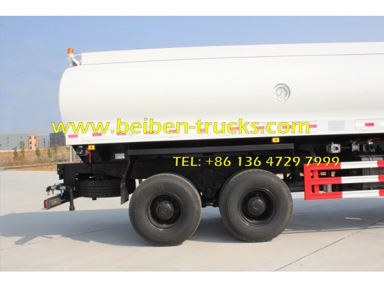 North Benz 6x4 NG80 water sprinkling tank water bowser truck supplier