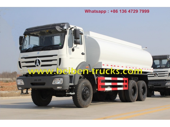 20m3 BEIBEN Water transportation stainless steel water tank truck supplier