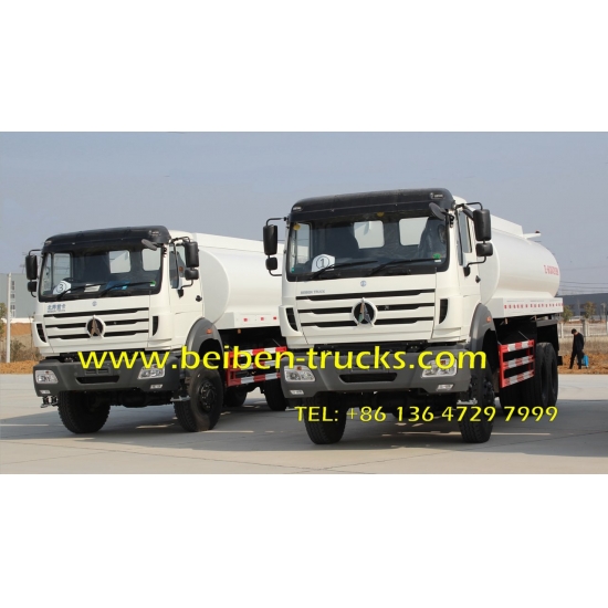 china Beiben 6x4 water carrier truck water spray truck for sale