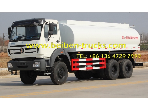 china Beiben 6x4 water carrier truck water spray truck for sale