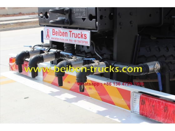 North Benz NG80 6x4 power star 20 ton water tank truck for sale