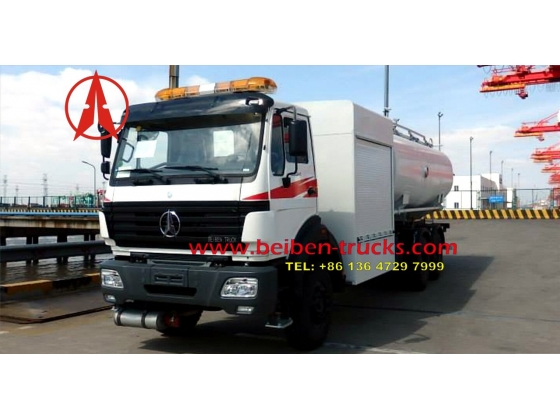 china beiben 6*4 drive fuel tanker manufacturer