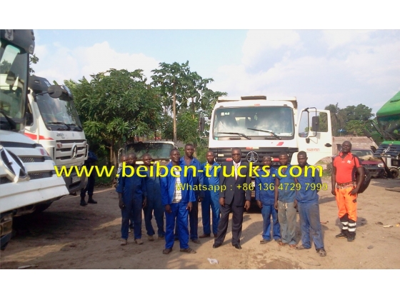 china beiben 6*4  dump truck with 360 hp engine
