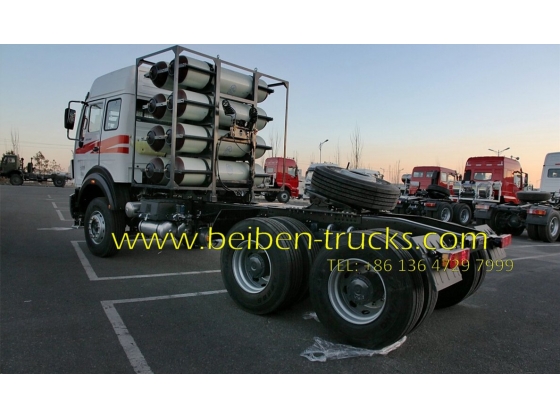 china beiben 2538 CNG trailer tractor