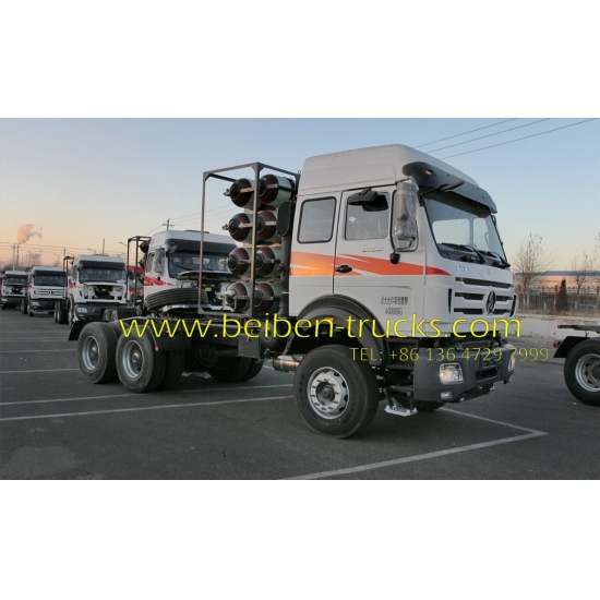 china beiben 2538 CNG trailer tractor