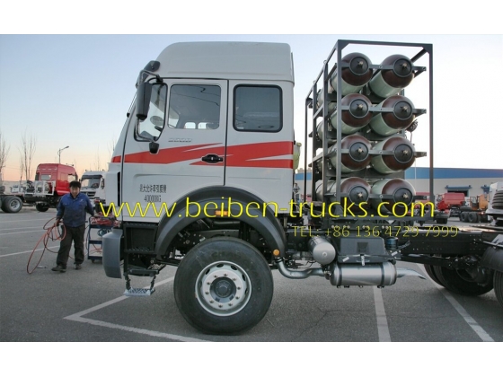 china beiben 2538 CNG trailer tractor