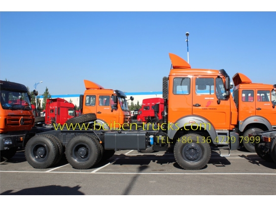 Beiben right hand drive tractor truck supplier