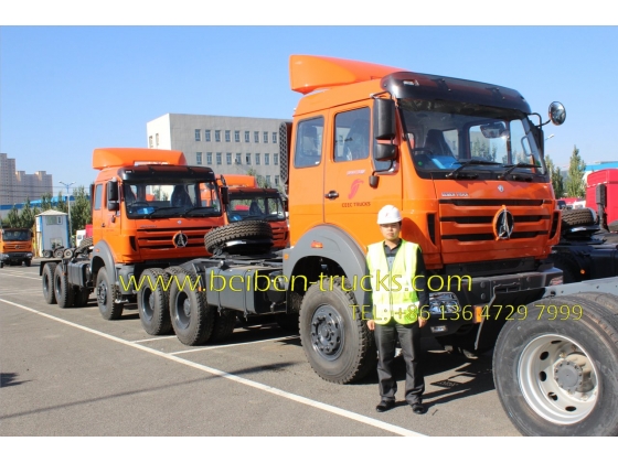 Beiben right hand drive tractor truck supplier