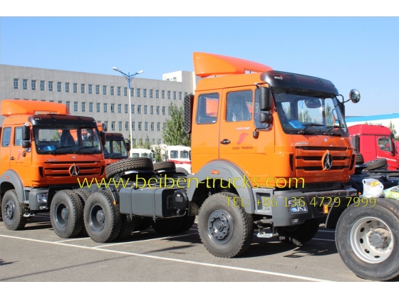 Beiben right hand drive tractor truck supplier