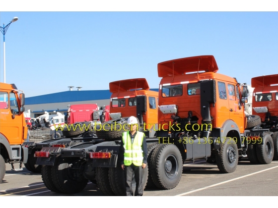 Beiben right hand drive tractor truck supplier