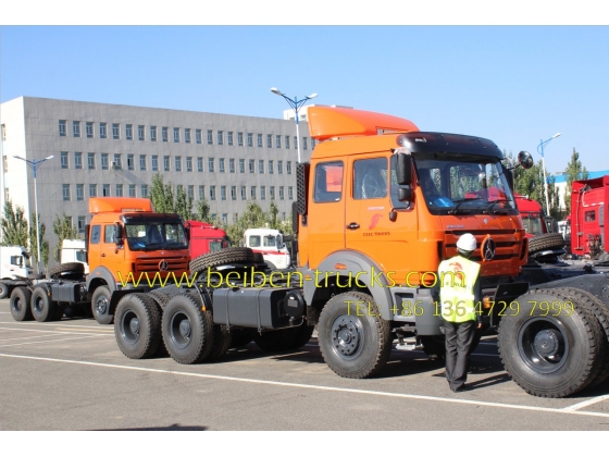 Beiben right hand drive tractor truck supplier