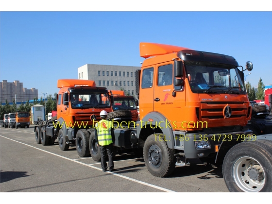 Beiben right hand drive tractor truck supplier