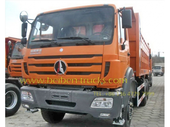 north benz 6*6 drive dump truck supplier