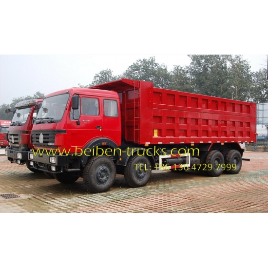 beiben 3134 earth moving dump truck