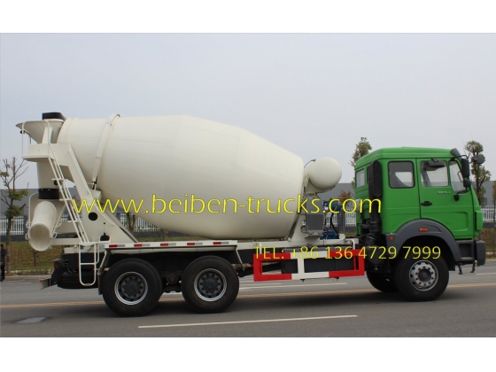 china beiben 2534 cement mixer truck supplier