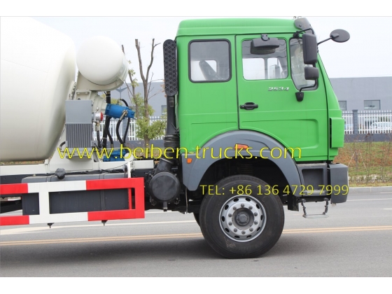 china beiben 2534 cement mixer truck supplier