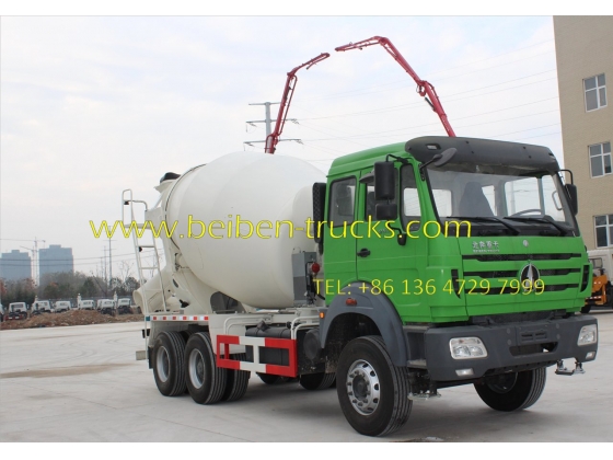 beiben transit mixer truck manufacturer