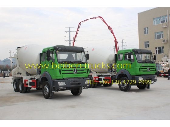 beiben transit mixer truck manufacturer