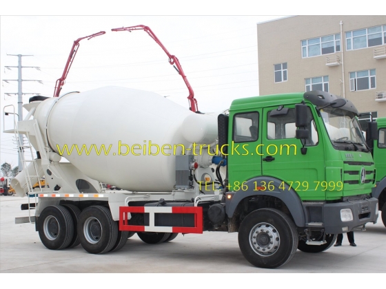 beiben transit mixer truck manufacturer