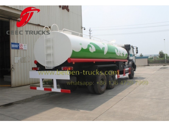 china beiben water bowser tanker supplier