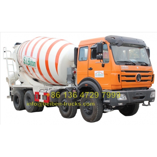 china beiben 3138 transit mixer truck manufacturer