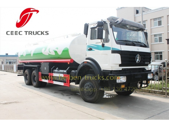 china beiben water bowser tanker supplier