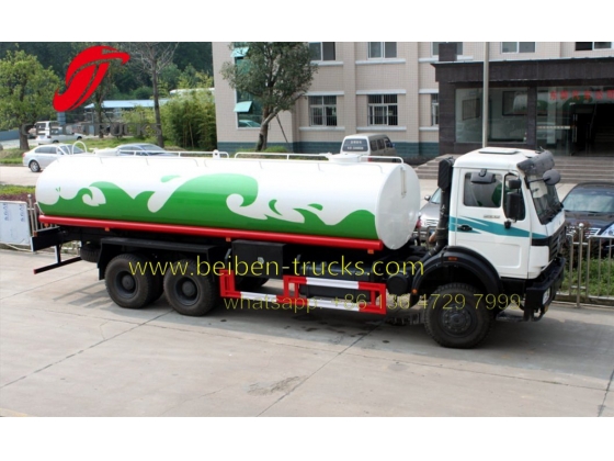 china beiben water bowser tanker supplier