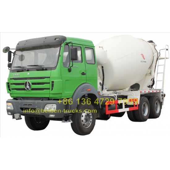 china beiben 2534 transit mixer truck