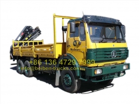 china Beiben 16 T knuckle boom crane truck  manufacturer
