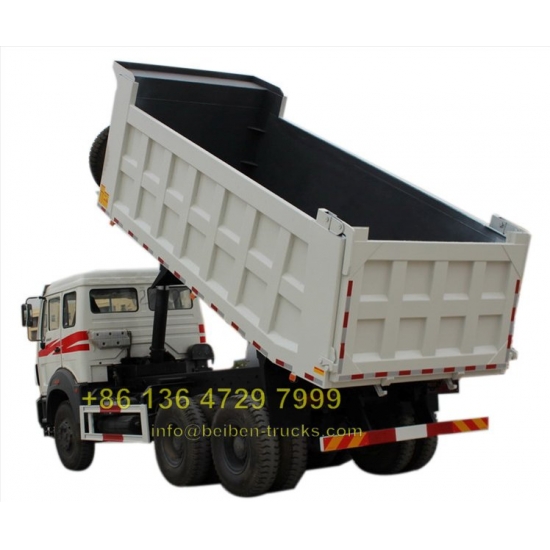 china beiben Euro 2 engine dump truck supplier