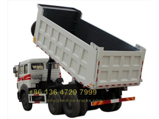 china beiben Euro 2 engine dump truck supplier