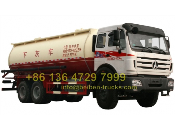 best beiben 6 wheel drive cement tanker truck price