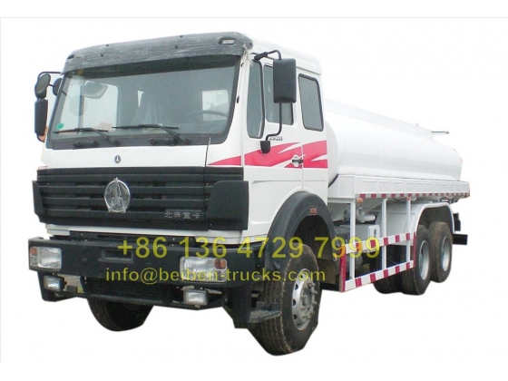 Beiben 6 wheel drive 2538 water tanker