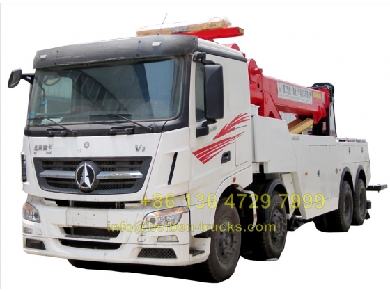 Beiben V3 cabin benz technology wrecker truck manufacturer