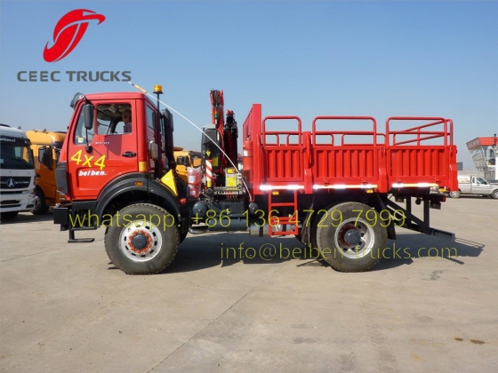 beiben 4*4 truck chassis supplier