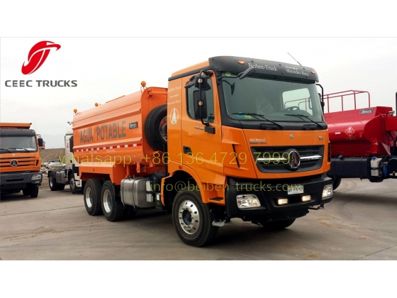 china beiben water bowser tanker supplier