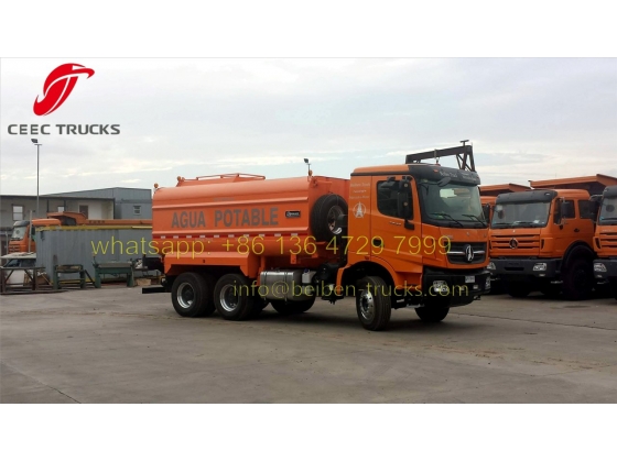 china beiben water bowser tanker supplier