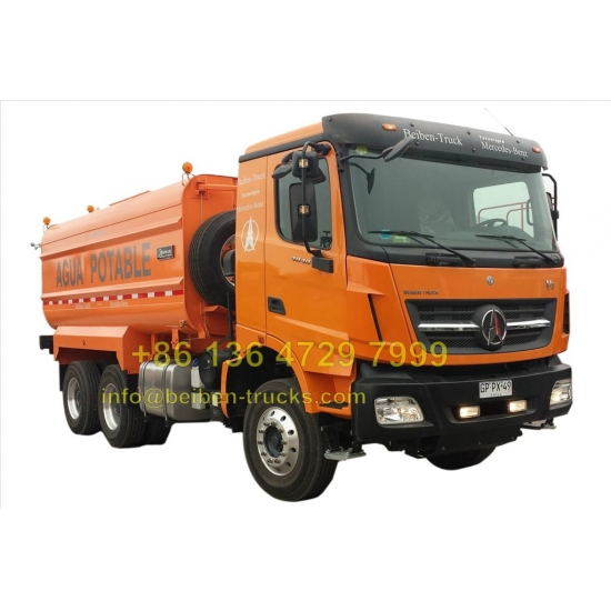 china beiben water bowser tanker supplier