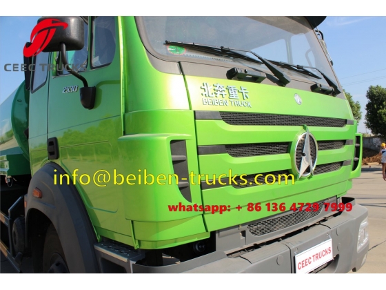 beiben 6*4 drive oil tanker supplier