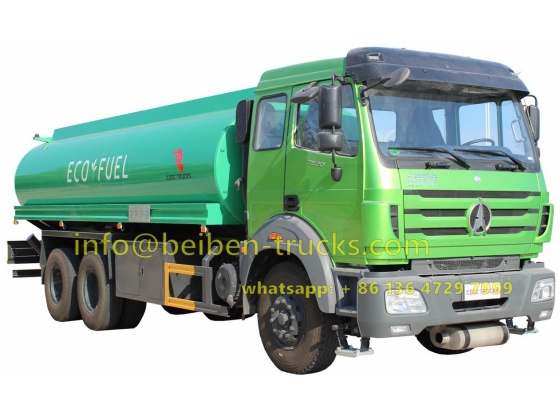 beiben 6*4 drive oil tanker supplier