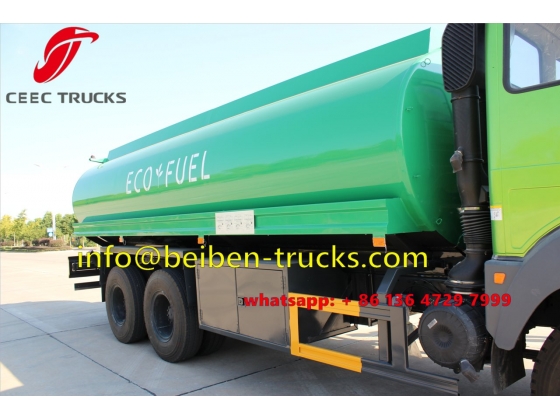 beiben 6*4 drive oil tanker supplier