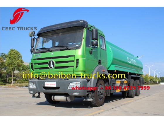 beiben 6*4 drive oil tanker supplier