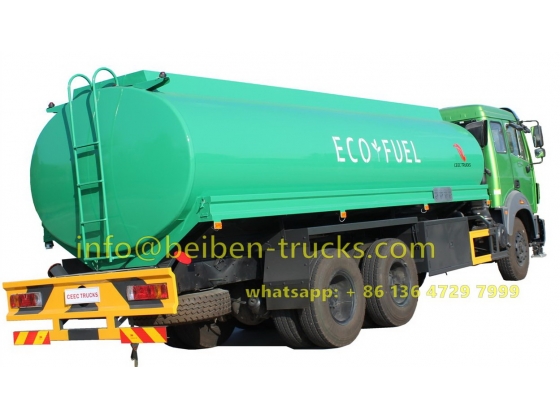 beiben 20 CBM fuel truck supplier