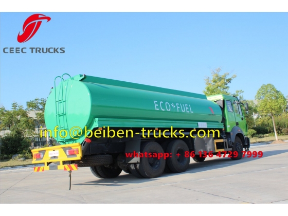 north benz 20 CBM fuel tanker supplier