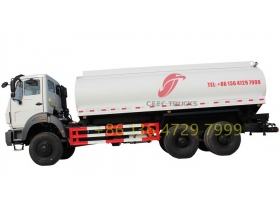 china Beiben NG80 6x4 20 cubic meters water tank truck price
